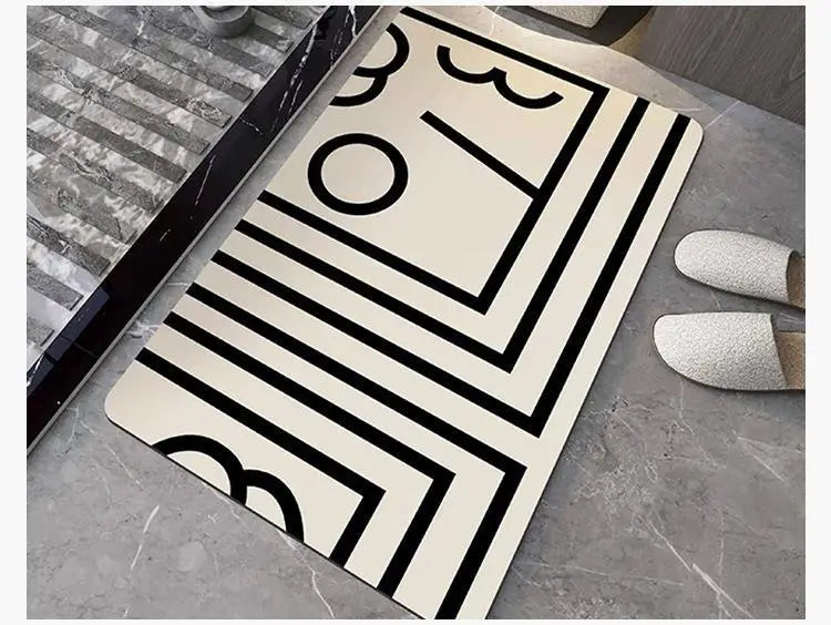 Diatom Mud Absorbent Non-Slip Floor Mat