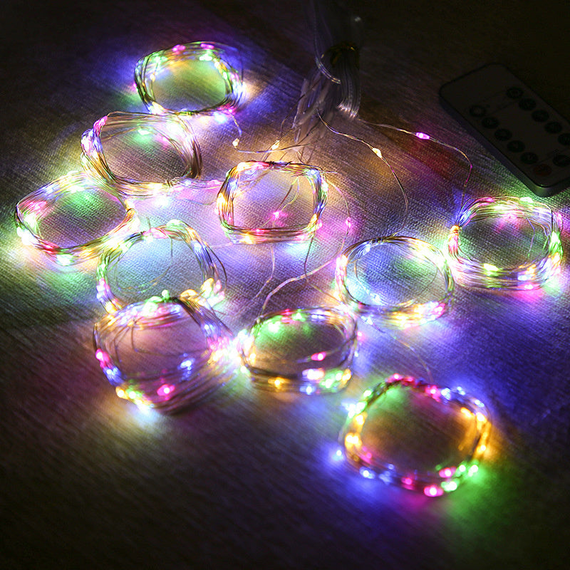 3M LED Curtain Fairy Lights with Remote for Decoration