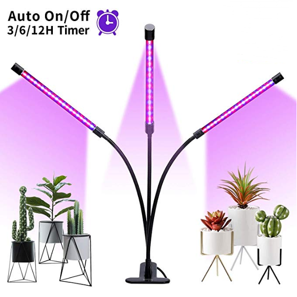 USB Timer Adjustable LED Plant Growth Light Clamp