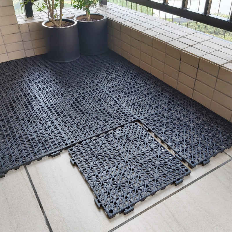 Thick PVC Non-Slip Pool Drainage Mat for Bathroom