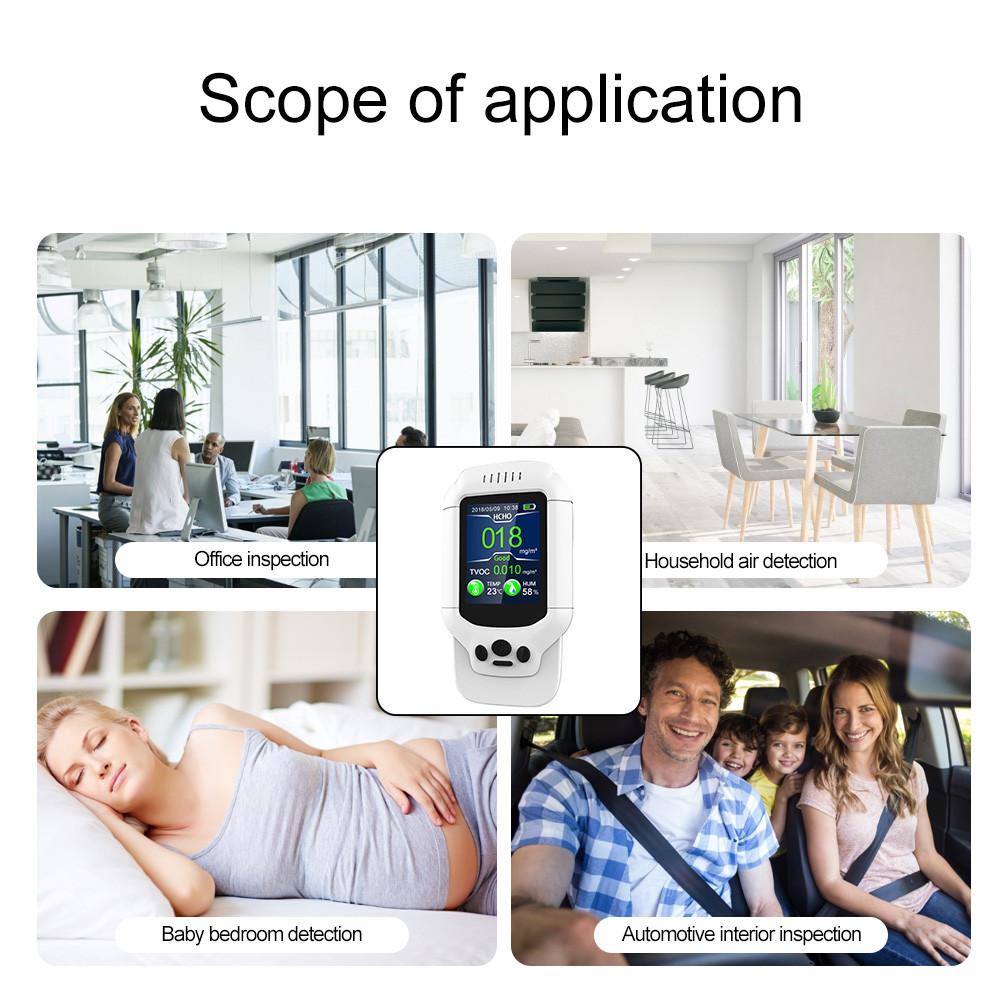 Professional Air Quality Monitor for PM2.5 and HCHO
