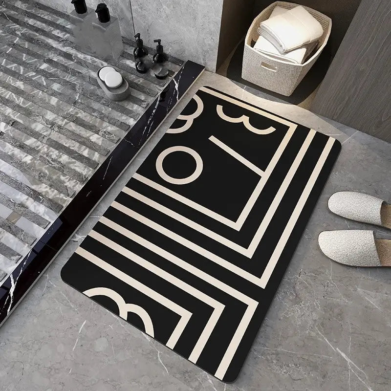 Diatom Mud Absorbent Non-Slip Floor Mat