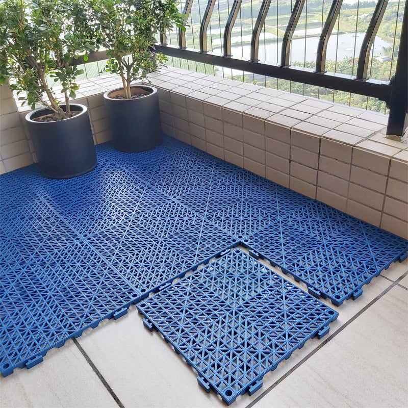 Thick PVC Non-Slip Pool Drainage Mat for Bathroom