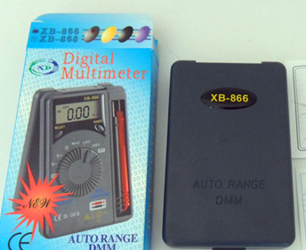 XB-866 Portable Digital Multimeter with Auto Range