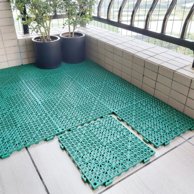 Thick PVC Non-Slip Pool Drainage Mat for Bathroom