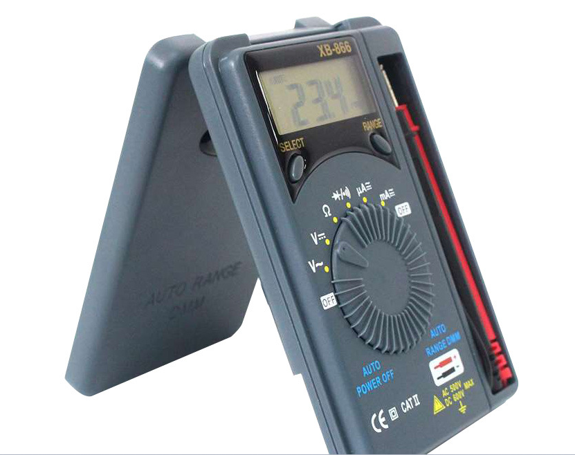 XB-866 Portable Digital Multimeter with Auto Range