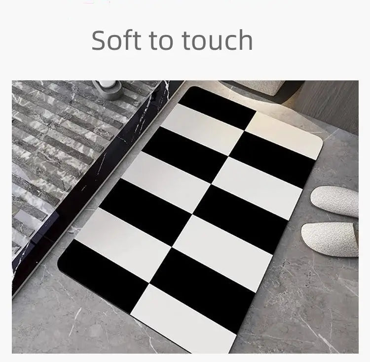 Diatom Mud Absorbent Non-Slip Floor Mat