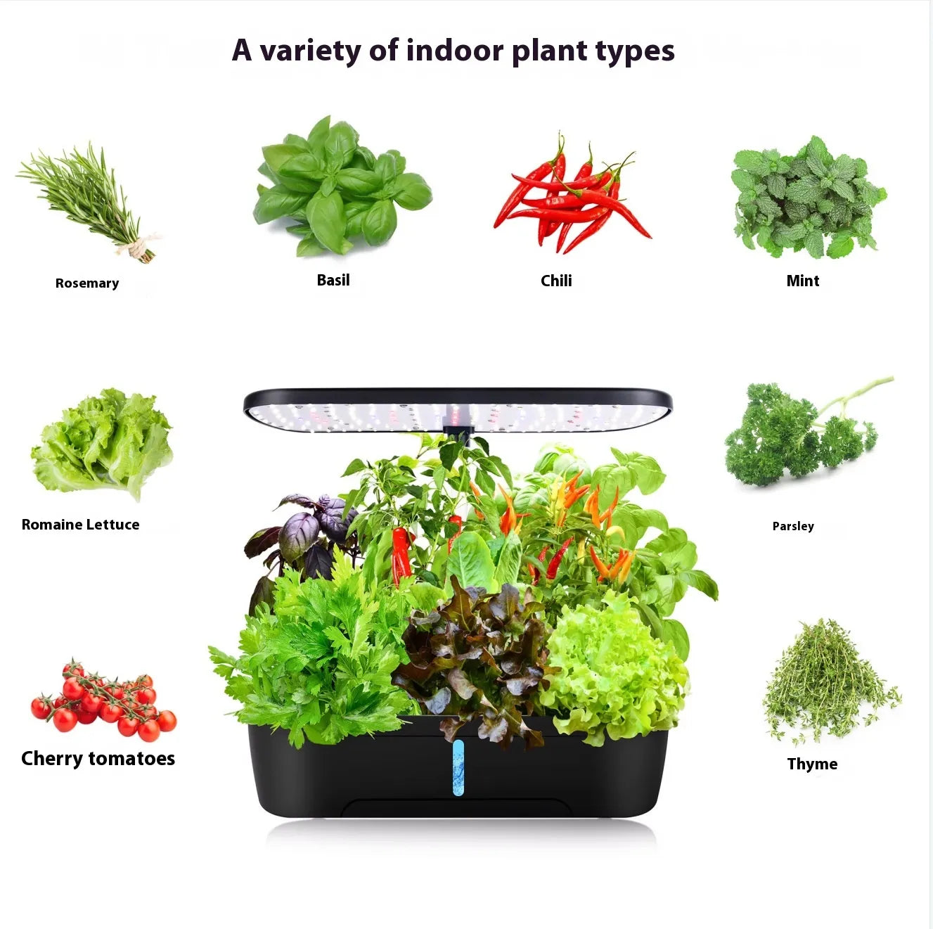Smart Home Hydroponic LED Plant Growth Light (Multiple Styles)