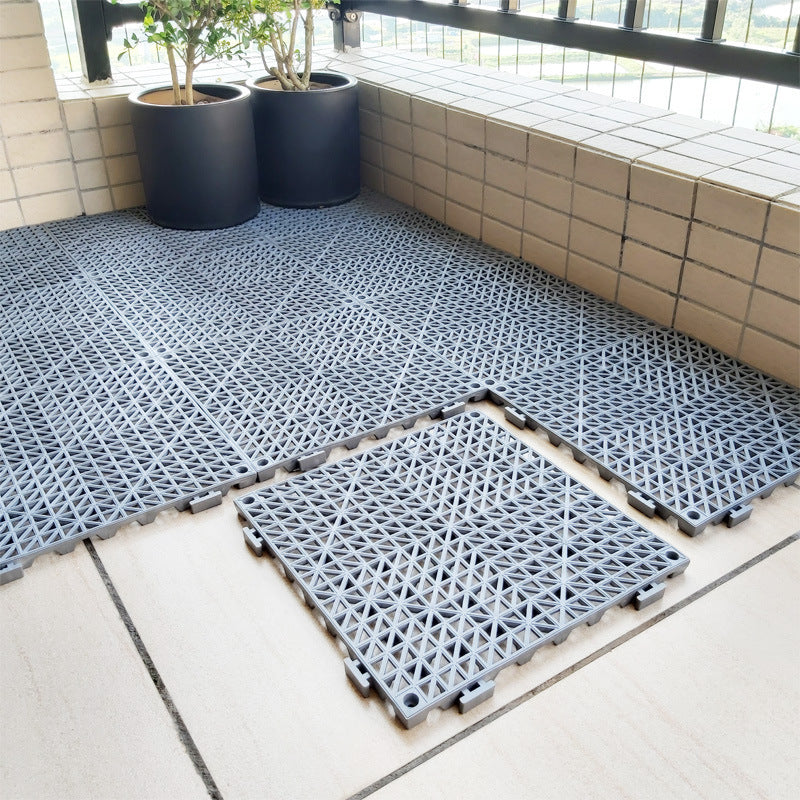 Thick PVC Non-Slip Pool Drainage Mat for Bathroom